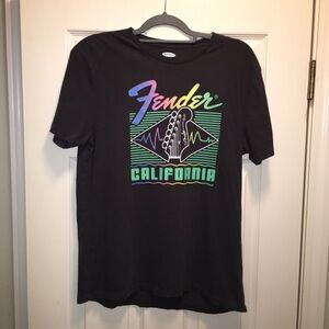 Old Navy Fender Guitars Graphic Tee